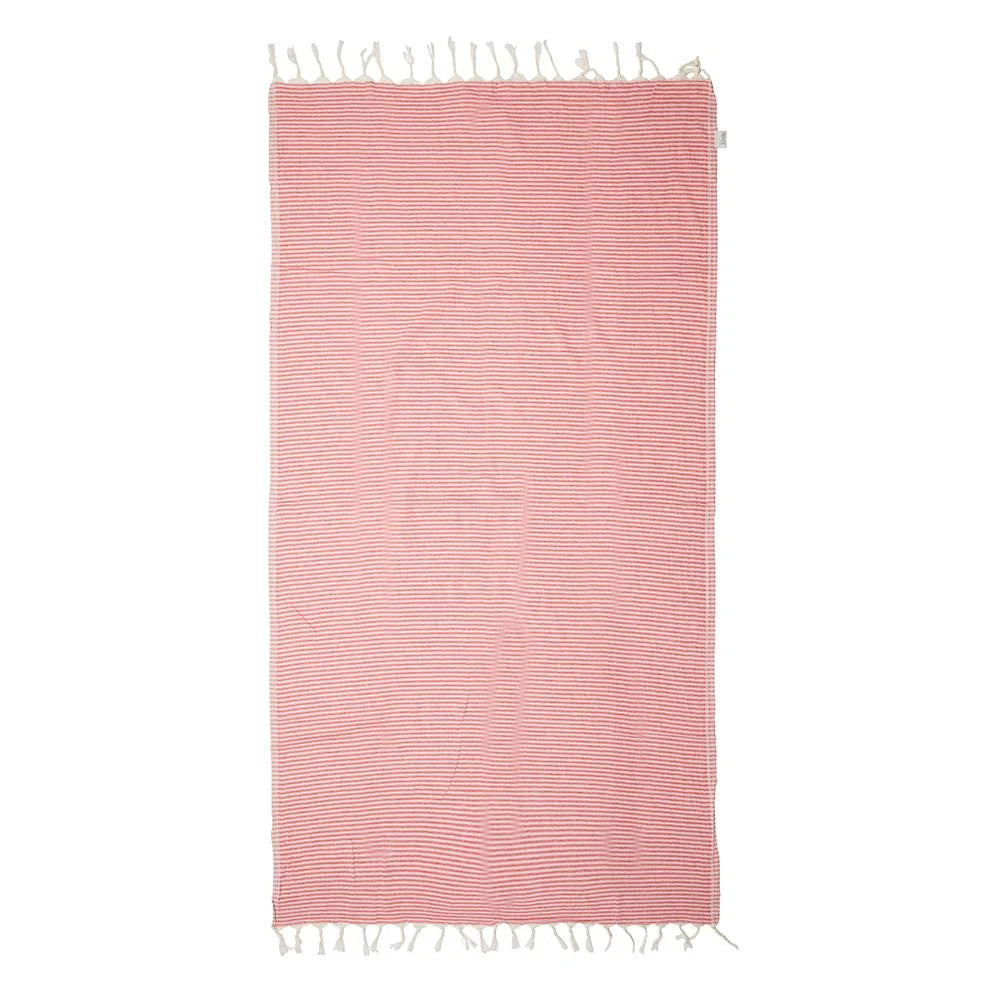 NOOSA TOWEL -RED PINK