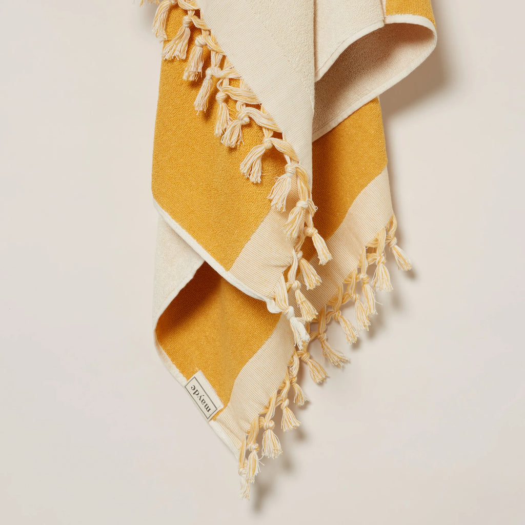 ADVENTURE TOWEL - MUSTARD