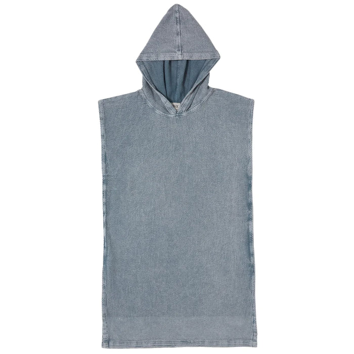 KIDS WATEGO'S PONCHO - CHARCOAL